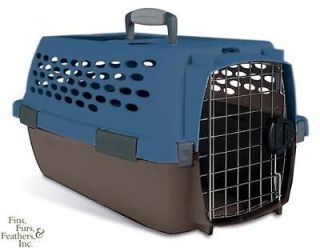 petmate kennel cab fashion pet carrier peacock blue co time