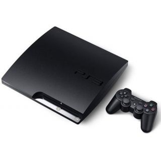 Sony PlayStation 3 Slim 120 GB Charcoal Black Console (NTSC   CECH 