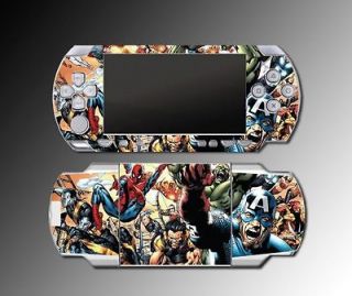   Spider Man Video Mutant Avengers Hulk Game SKIN Cover #3 Sony PSP 1000