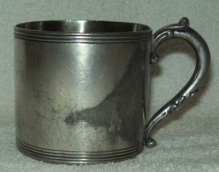 vintage silverplate baby s cup poole silver co c1913 time