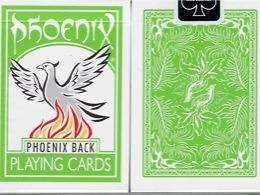 Phoenix Playing Card Deck   Master Edition   NEW Green Deck Like 