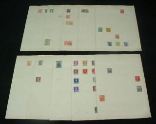 REPUBLICA ARGENTINA South America STAMPS 10 Pages Old Collection LOT 