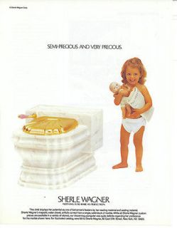 sherle wagner vintage 1989 print ad  9