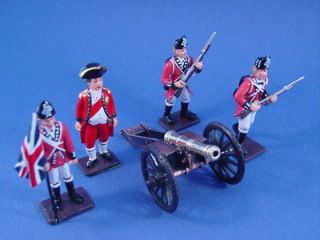 Toy Soldiers Revolutionary War British Collection Hand Painted Metal 1 