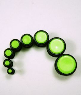 PICK COLOR / SIZE   Acrylic O Ring Ear Plug Gauge Stretching Expanding 