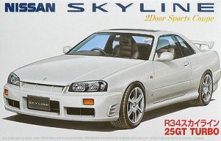 Fujimi ID 16 Nissan Skyline 25GT Turbo (R34) 1/24 scale kit