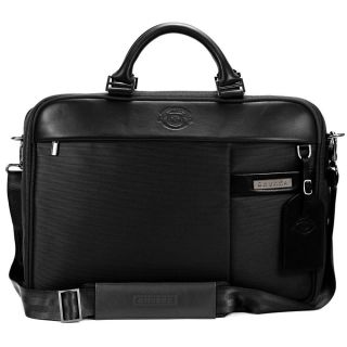 NWT Ghurka ASSOCIATE Briefcase Ballistic Nylon & Leather Messenger 