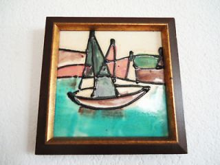 abstrct tile boats eames mid century harris strong era time