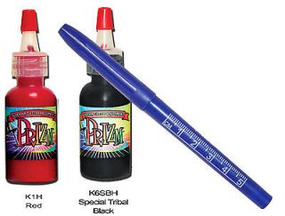 Professional Tattoo Supplies Fire Red Tribal Black Ink and Surgical 
