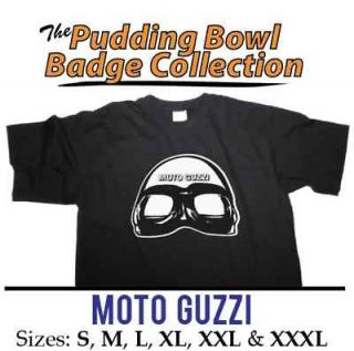 pudding bowl badge collection t shirt moto guzzi location united