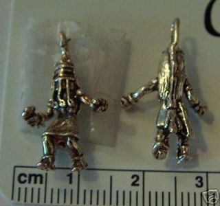 sterling silver 3d indian long hair kachina charm one day
