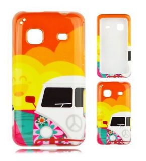HIPPIE VAN Peace Lover VW Protector Cover for Boost Mobile Samsung 