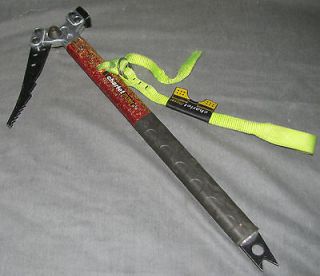 Charlet Moser Pulsar ice tool, hammer, leash included NICE Straight 
