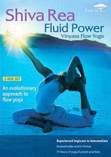 Shiva Rea   Vinyasa Flow Yoga DVD, 2007, 2 Disc Set