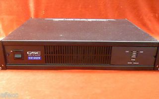 qsc cx1202v 2 channel 1200w 70v power amplifier one day