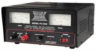 new pyramid 25 amp 6v 15vdc regulated power supply time