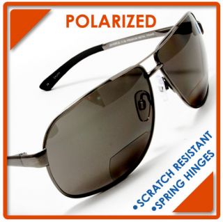 Best Polarized Bifocal Aviator Reading Glasses Sunglasses Readers 2.00 