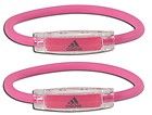 Pair of 2 Adidas IonLoop Magnetic Wirstband PINK MEDIUM M Ionic Sports 