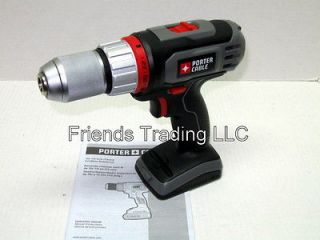 Porter Cable 18V 18 Volt Cordless Compact Drill w/ 1/2 Keyless Chuck