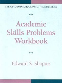   Skills Problems Workbook by Edward S. Shapiro 1996, Paperback
