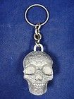 75 Jose Cuervo Tequila Pewter Skull Bottle Opener Key Ring Chain 