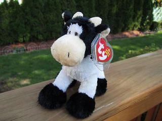 RETIRED MOOOSLY the COW HTF rare Ty Beanie Baby babies babie