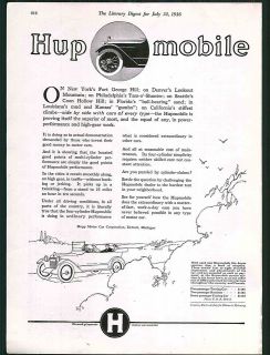 1916 ad Automobile Car Auto Hupmobile Hupp Motor Company New Edison 