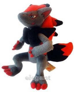 takara pokemon zorua zoroark 11 stuffed toy plush doll from