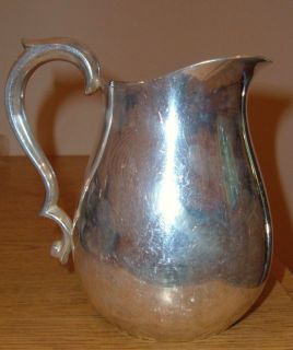 reed barton 968 holloware 6 inch pitcher used time left