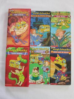 MAGIC SCHOOL BUS VHS Tapes Show Hops Home Inside Ralphie For Lunch 