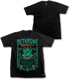 dethrone royalty call to arms black t shirt new more