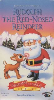 christmas rudolph the red nosed reindeer vhs 1993 time left