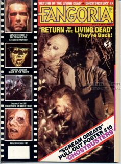 Fangoria 40 RETURN OF THE LIVING DEAD Brother Theodore GHOSTBUSTERS 