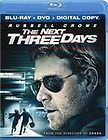The Next Three Days (Blu ray/DVD, 2011, 2 Disc Set, Includes Digital 