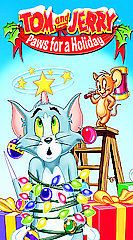 Tom and Jerry   Paws For a Holiday (VHS, 2003, Clamshell)