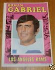topps poster inserts nfl1971 8 of 32 roman gabriel buy