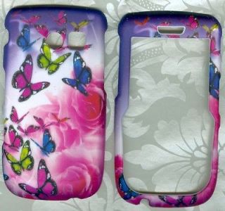   butterfly snap on case Samsung SCH R375C straight Talk Phone Cover