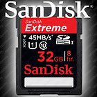 GENUINE SanDisk 32GB Extreme SDHC 45MB/s 300X HD Video III SD Class10 