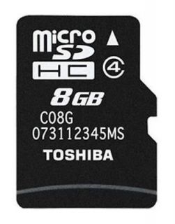 toshiba micro sd micro sdhc 8gb 8g 8 g gb