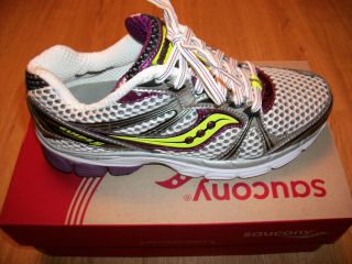 SAUCONY WOMENS PROGRID GUIDE 5 RUNNING OR WALKING SHOE MEDIUM OR WIDE 