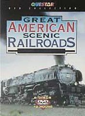 Great American Scenic Railroads   6 Pack DVD, 2004, 6 Disc Set, Slim 