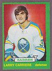 1973 74 OPC Hockey Larry Carriere #260 Buffalo Sabres NM/MT *Light 