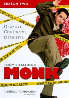 Monk   Season 2 DVD, 2010, 4 Disc Set