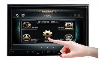  In Dash car cd dvd vcd player stereo touch screen usb sd tv