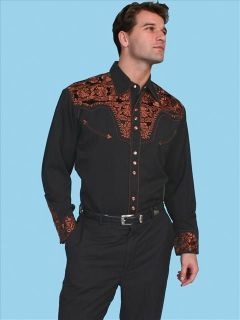 scully mens vintage western snap fancy shirt p 634 new more options 