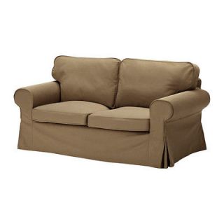   loveseat cover Idemo Light Brown 2 seat seater sofa slipcover New