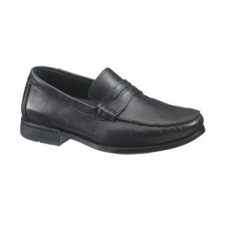 Sebago Mens BACK BAY CLASSIC Black Leather Slip On Moccasins Loafers 