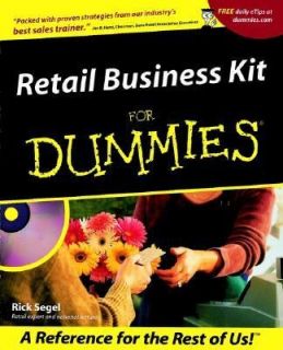 Retail Business Kit for Dummies by Rick Segel 2001, Mixed Media