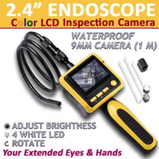   Color LCD Portable Borescope Endoscope Pipe SnakeCam Inspection Camera