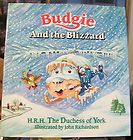 Budgie and the Blizzard by Sarah Mountbatten Win​dsor, D